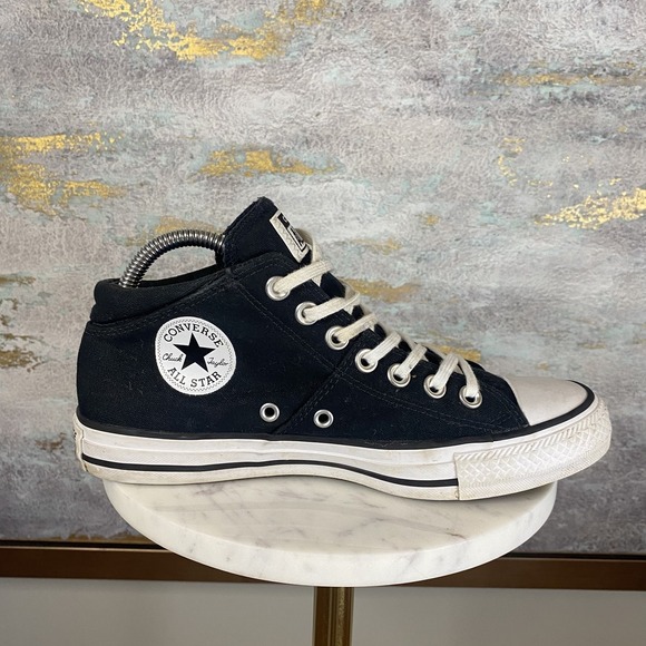 Converse Chuck Taylor All Star 2 Shoes Womens Size 8 Black Mid Top Sneakers - Picture 5 of 10